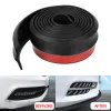 Exterior Mouldings 60mm Width Rubber Strip 2.5M Car Front Bumper Lip Universal Car Lip Skirt Protector