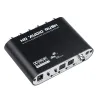 Kontakter Kebidumei Audio Decoder Optical Digital till 5.1R Amplifier Analog Converte SPDIF COAXIAL TO RCA DTS AC3 med EU -kontakt