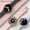 SmartWatch Women Bluetooth Resposta Chamada à prova d'água IP67 Disalhos personalizados 1.39 polegadas IPS TOQUE SLIBE