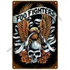 Rock and Roll Metal Sign Band Tin Sign Plaques décoratives
