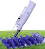 10pcs Mini Mesotherapie Waffe Elektrische Derma Pen Microneedling Auto 91242363D5Dound Nano Hautpflege Nadelpatronen6276839