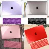 Cases Crystal Clear Hard Case for Mac Book Air 13 Retina Pro 14 15 with Keyboard Cover for Macbook M2 Pro 13 16 2023 A2338 A2780 A2941