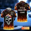 Billiard 8 Ball Thunder Lightning Personalizzato Stampa 3D Polo Shirt Summer Street Polo Gift per i giocatori di biliardo WK29