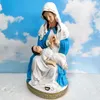 Decorative Figurines Selling Western Religious Figures Church Ornaments Virgin Mary Baby Jesus Home Resin Decoration