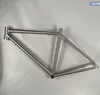 Crame de vélo de route en titane haut de gamme Cable éternel de frein à jante + 700C Titanium Fork C Frein Titanium Rack arrière Chargement lourd