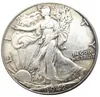 USA 1942PSD Walking Liberty Half Dollar Craft Silver Plated Copy Coin Brass Ornament Home Decoration Accessories5258411