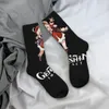 Hiver chaud cool unisexe klee genshin impact chaussettes anime jeu anime non glip chaussettes sportives