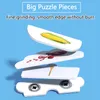 Montessori Shape Jacking Puzzle Board Game Parish Visual Sensory Learning Logical Thinking Training Educational Toys for Kids