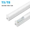 T5アルミニウムバーランプLED LED LED LIGHTルームキッチンクローゼットナイトライト220V 110V T8 LEDチューブバルブ6/8/10/12W蛍光照明