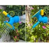 Hemträdgård Flower Plant Water Sprinkler för blommor Waterers Bottle Watering Cans Sprinkler 2 i 1 plastsprinkler munstycke