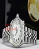 Högkvalitativ ny ankomst lyxklockor handledsklocka damer 18kt wg ss 26mm silver jubilee diamant 79174 damer watch1183013