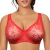 Bras taglie forti indossabili per biancheria intima da uomo e da donna See attraverso il reggiseno sexy lingerie bh top brassere a b c d dd tazza