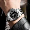 Armbandsur Ny Lige Design Top Class Mens Sports Quartz rostfritt stålklocka 30m vattentät timing lyx Reloj Hombre