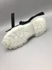 Sezon Yaz Yüksek Kaliteli Roman Sandalet Kristal Şeffaf Sole Koyun Dinini Gerçek Deri Tpu Sole Cowhide Plajı Nefes Alabilir Platform Ayakkabı