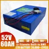 Geziene 52V 60Ah 22S LTO 48V 6000W Home Solar System Electric Surfboard Motorfiets Golfkar RV AGVS Lithium Titanate Batterij