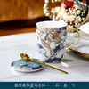 Tasses 100 oiseaux vers Phoenix en céramique tasse avec couverture cuillère cuillère de mode créative enfants à la maison des hommes chinois