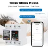 2P 63A APP TUYA WIFI Circuit Dircuit Earth Leakage Over Under Under Protage Relay Relay Device Switch Breaker Energy Power KWH METER