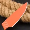 Oranje 15600or Raghorn Fixed Blade Knife D2 Blade Santopreen Handgrepen 15600 of Survival Pocket Knives Outdoor 15600-01 15017 Camping Hunting EDC Tools