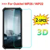 2-1pcs 9h gehard glas voor Oukitel WP26 schermbeschermer telefoonfilm voor Cristal Templado Oukitel WP22 6.58 "Pelicula de Vidrio