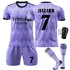 2223 Real Madrid Away Purple No. 9 Benzema 14 Times Championship Commemorative Edition 20 Venezius 10 Modric