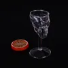 Glass Skull Beer plomb gratuit Verre créative crâne de crâne de capacités bière tasse de thé à thé cocktail à vin thermous tasses à café résistant aux tasses pour cadeau