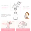 Enhancer Double Electric Breast Pumps Powerful Nipple Suction Usb Electric Breast Pump with Baby Milk Bottle Cold Heat Pad Nippl