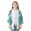 Летняя пляжная повседневная кардигановая кардигана Blue Haori Традиционная одежда японская печать кимоно мужски