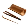 Teaware Sets 3 Pcs Kitchen Accessory Tea Making Tool Classic Healthy Bamboo Accessories Wooden