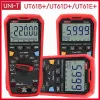 UNI-T UT61B+ UT61E+ UT61D+ Handheld Digital Multimeter Auto Range 6000 Counts DC AC 1000V Current Capacitance Tester