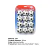 12Pcs Soccer Balls Toy Superior Material Maneuver Easily Teamwork Ability Standard Football Tables Mini Soccer Balls for Family