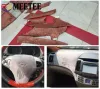 Meetee 50*149cm 0.8mm Thick Suede Fabric stretchable Self-adhesive Cloth fabric for car interior Door Panel Workbench DIY Supply