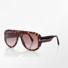 럭셔리 패션 클래식 브랜드 디자이너 선글라스 FT1078 Goggle Beach Tom Sun 안경 남자 여자 안경 6 색상 선택적인 최고 품질