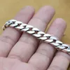 Bangle 7MM-8MM BOCAI New Solid S925 Silver Jewelry Fashion Punk Style Hipster Men and Women Bracelet 240411