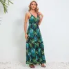 Summer Summer Women's New Instagram Fashionable y Sexy Hanging Strap, Off Back Slim Fit, Slimming Dress, Dress Long