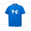 T-shirt maschile Y2K Strtwear RACMINO CLUB CLUB T-Shirt in cotone per uomini Short Slve Casual Shee Top Ts Ropa Hombre O-Neck Summer Tshirt T240411