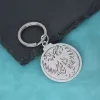 Nemanjic Dynastia dwa na głowie Orła Płot z brelozę dla mężczyzn Women Słowic Serbian Wiselant Key Chains Albanian Eagle Jewelry