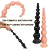 Perle anali super lunghe pallone da ballo grande culo imbottito gay e lesbica sesso giocattolo di dilatatore dispositivo di comfort anale per adulti giocattolo sesso shop shop