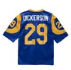 Zszyte koszulki piłkarskie 29 Eric Dickerson 1984 MESH Legacy Emerytowane retro klasyki koszulki mężczyzn Kobiet młodzież S-6xl