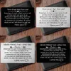 Gravé I Love You Wallet Metal Carte Wallet INSERT-GODROom Gift Husing Anniversary Gift For Boyfriend Wallet Inserts Purse Card