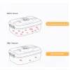 Machine Circle Rectangle Square Vacuum Container Different Capacity Vacuum Sealer Box Kitchen Storage Fresh Food Keeping Box