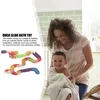Bebek banyo oyuncakları diy mermer yarış koşusu montaj pist banyo küvet çocuklar oyun su sprey oyuncak seti istifleme bardaklar çocuklar için