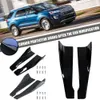 Universal 2pcs 48 см длина автомобиля боковой юбка бампер Spoiler Spoiller Scratch для Audi для BMW E90 для аксессуаров для гольфа VW