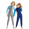Abito per immersioni in neoprene per bambini Swim Wear for Kids Dive Sail Maniche lunghe mantieni la muta di nuoto calde 2,5 mm