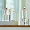 Refillable Liquid Petite Oil Lamp - Robust Borosillicate Glass Oil Candle Handgjorda oljelampor, dekorativa ljusgåvor till kvinnor