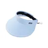 Bérets Portable Sun Hat peut rouler de gros avant-toits toute l'été femelle vide vide de protection cursée Shade Top Beach Cycling O E7V7