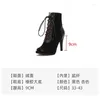 Dansskor Thin Party Ladies Sexy Stilettos High Heels Zapatillas Women 2024 For Women's Boots Latin