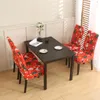 Coperture per sedie allungabili rimovibili per la sala da pranzo per sala da pranzo slipcovers decorazione natalizia