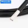 Monosaudio PS75 Hi-end 750HM Pure Silver Connector Coxial Bulk Cable For DIY Digital Cable
