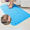 Baignoire des tapis de bain Anti-Skid Mat PVC Sucker Floor Bathtub Bathtub Massage Foot Not Slip Pad Tap