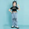 Teenage Girls Street Wear Tenues pour enfants Vêtements hip hop